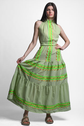 NEMA - Orora Dress - LIME