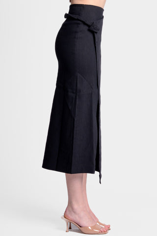 LCDP - Overlap skirt - Noir 138