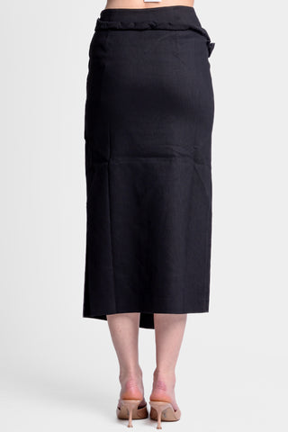 LCDP - Overlap skirt - Noir 138