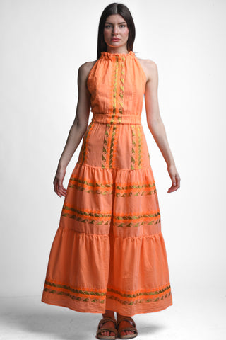 NEMA - Orora Dress - ORANGE