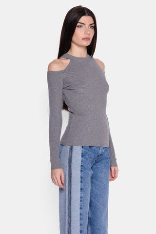 NEO BY LONDON - CUT OUTJERSEY - GREY